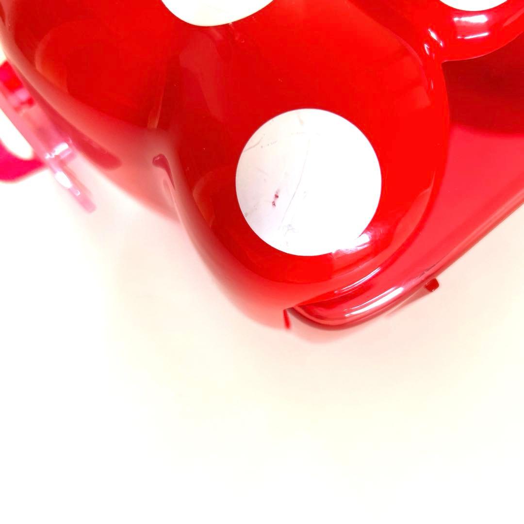 ディズニー　ミニー　デイジー　リボンポップコーンバケット　レッド　パープル　廃盤