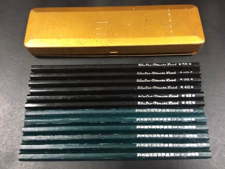 レトロ鉛筆、昭和レトロ鉛筆、古い鉛筆、廃盤鉛筆、GLOBE鉛筆、アンティーク
