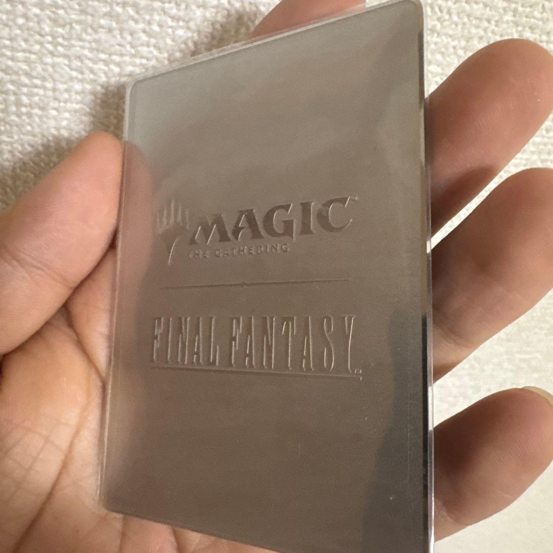 正規品 英語版 MTG ステンレストークン チョコボ 宝物 FF マジック大戦祭