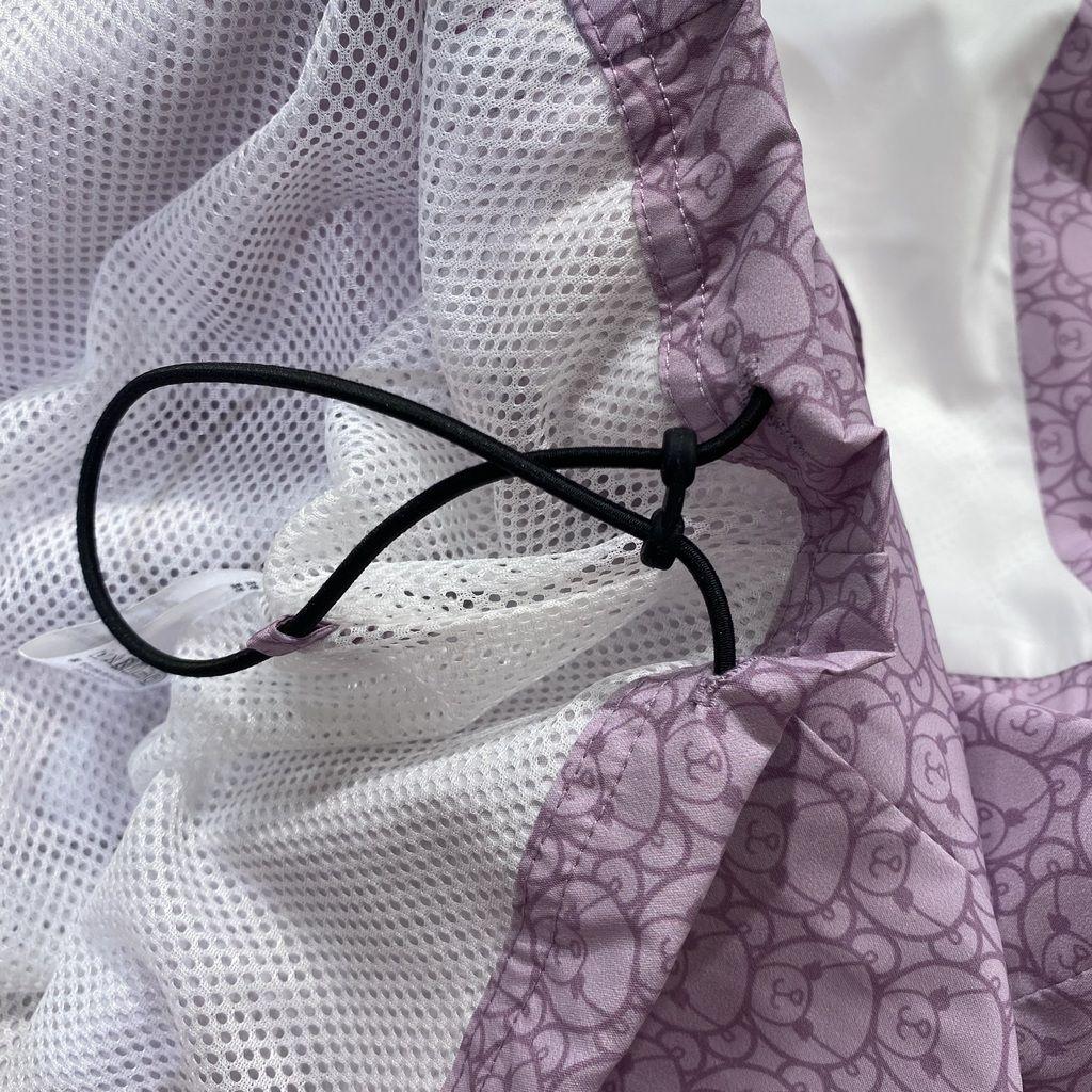 35％OFF！新品サマンサゴルフ アイミーちゃんウィンドジャケット ラベンダー