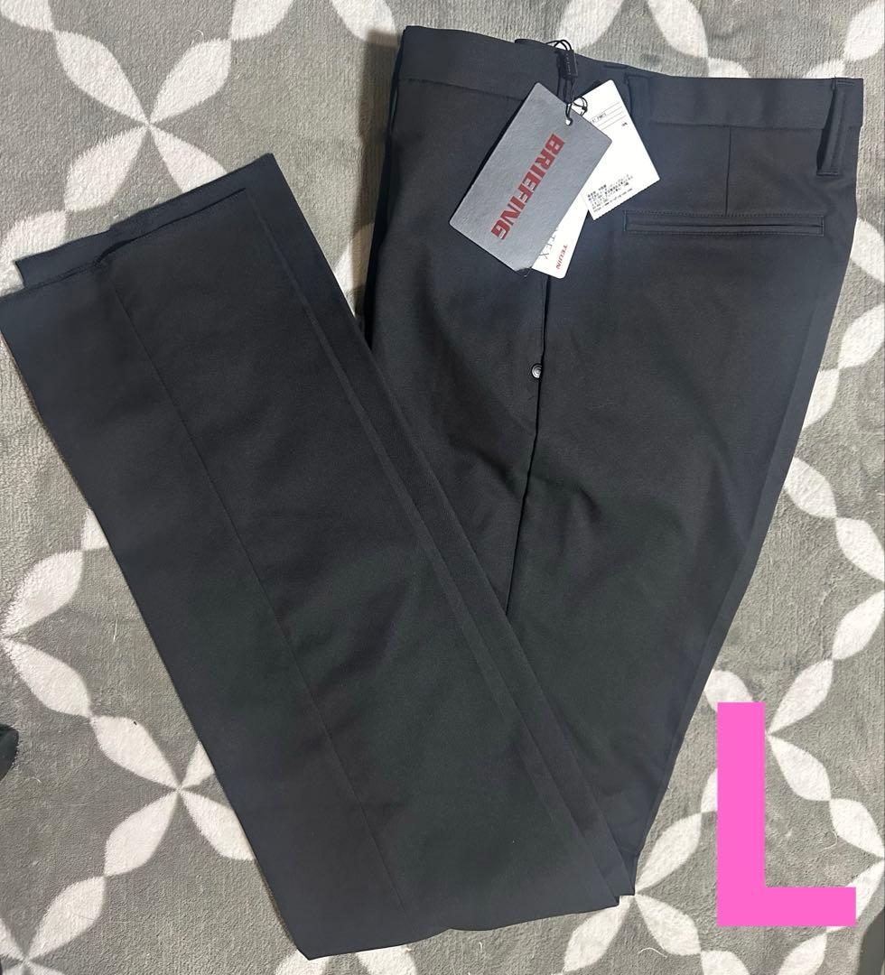 新品　BRIEFING ブリーフィング BRG223M32 ブラック　パンツ L