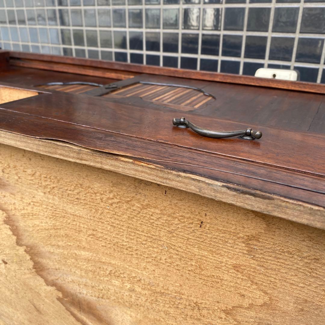 時代物 飾り棚 収納 ローチェスト 古家具 古民家 大正 骨董品 インテリア