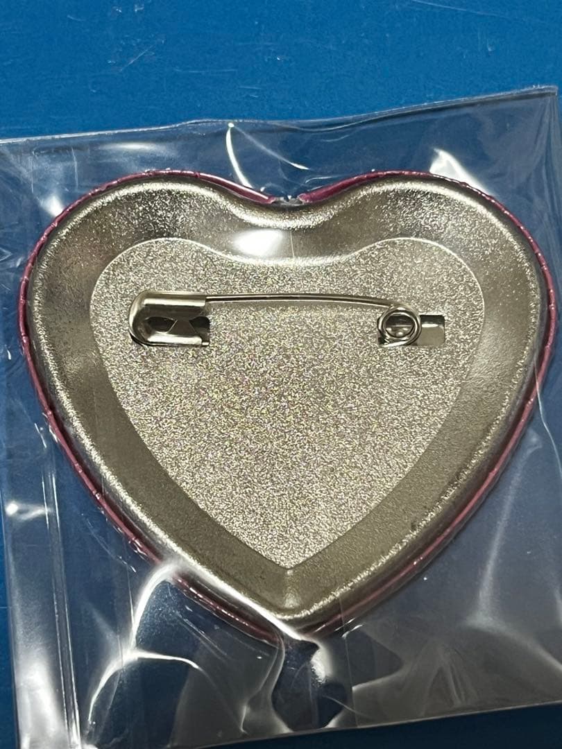 セレスティア・ルーデンベルク　セレス　ハート缶バッジ　ダンガンロンパ