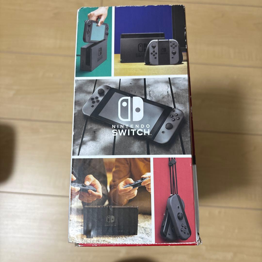 Nintendo Switch グレー 本体 中古品　専用ケースのおまけ付き