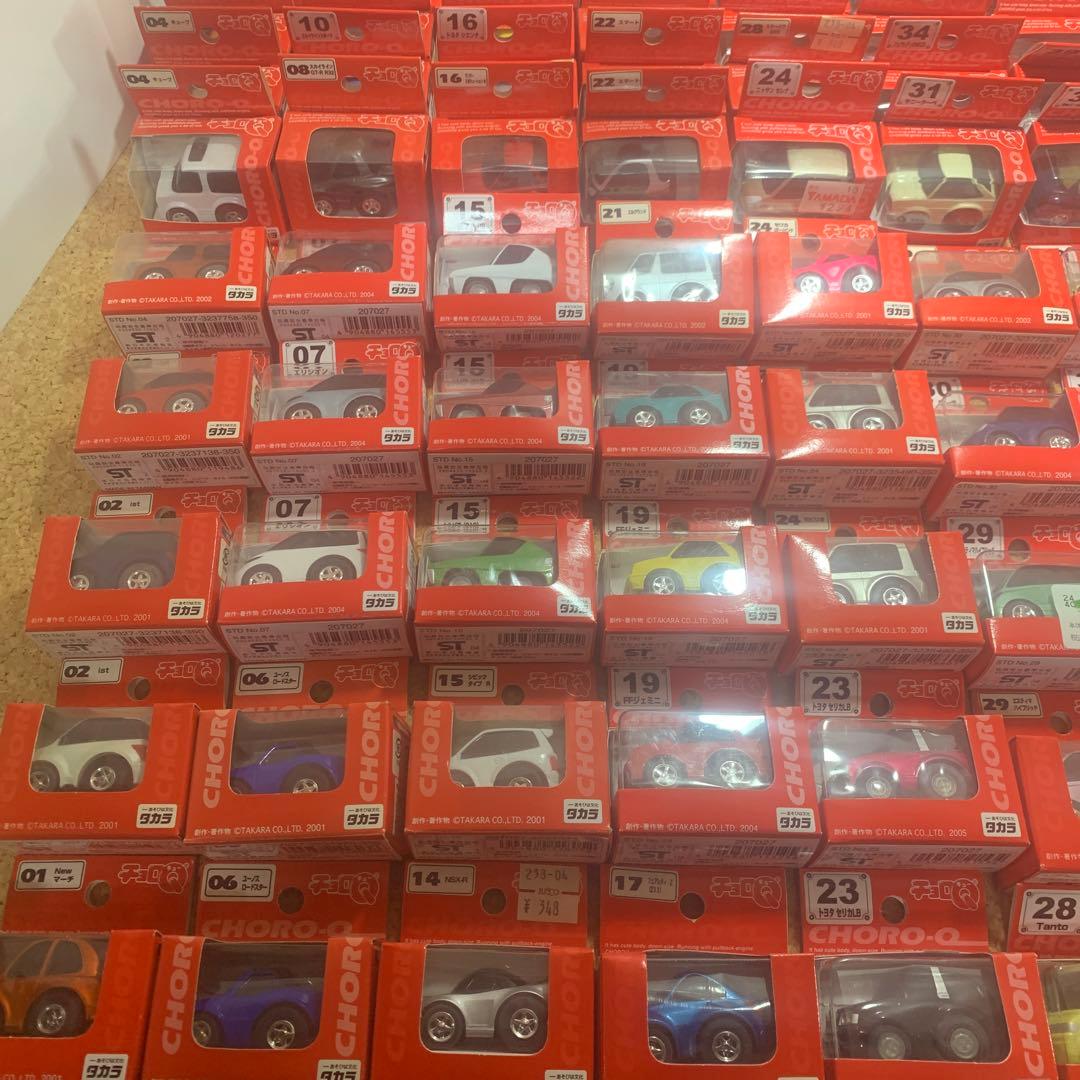 チョロQ まとめ売り　赤箱　色違いも含む　140台↑ 欠番あり　値下げ可