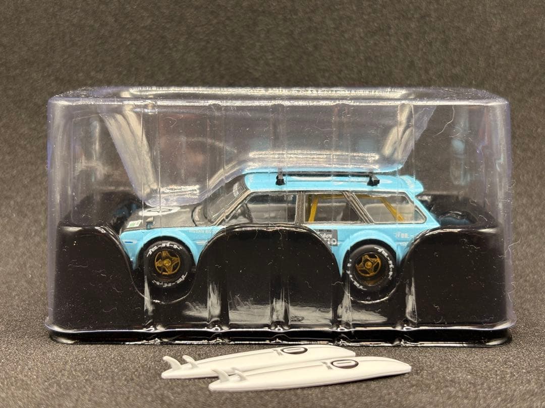 MINIGT 1/64 街道ハウス ダットサン 510 ワゴン カスタム 箱無