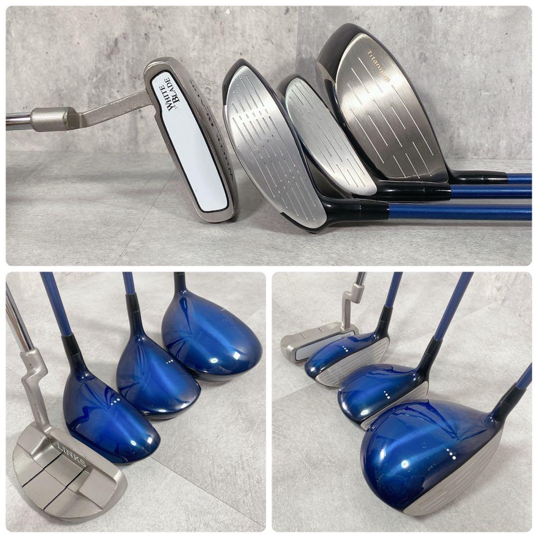 V523 Wilson Tiara 他 レディース ゴルフ クラブセット 10点