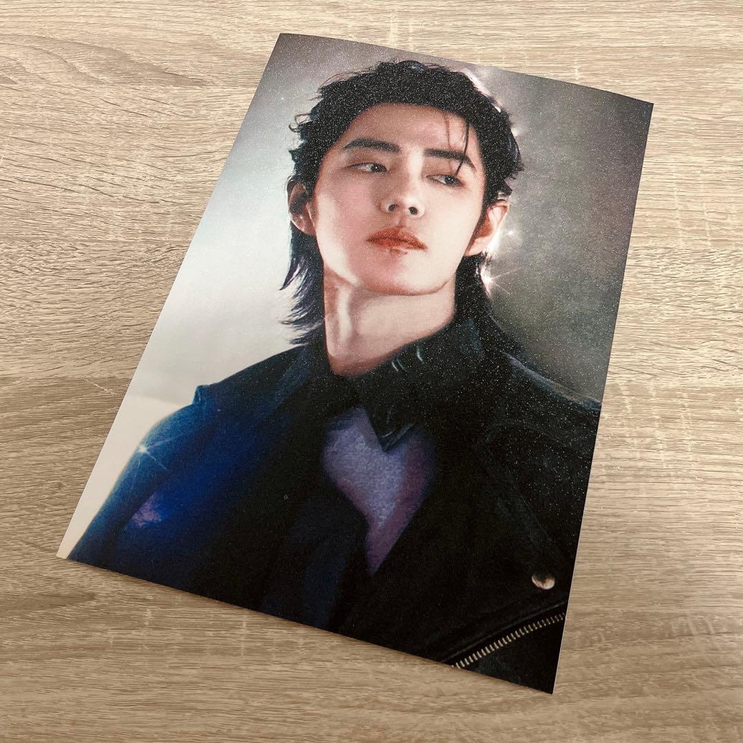 陳情令 肖戦GQキラキラ満天星A4ポスター9枚セット②