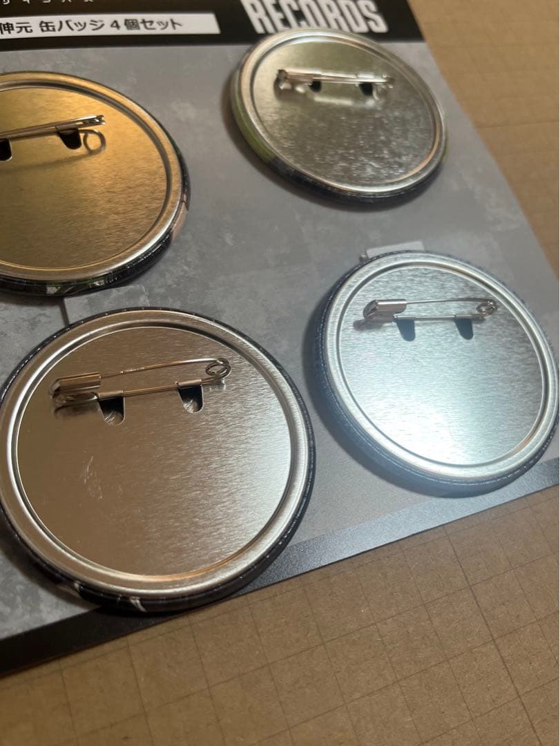 サイコパスSS タワレコカフェ 宜野座 缶バッジセット