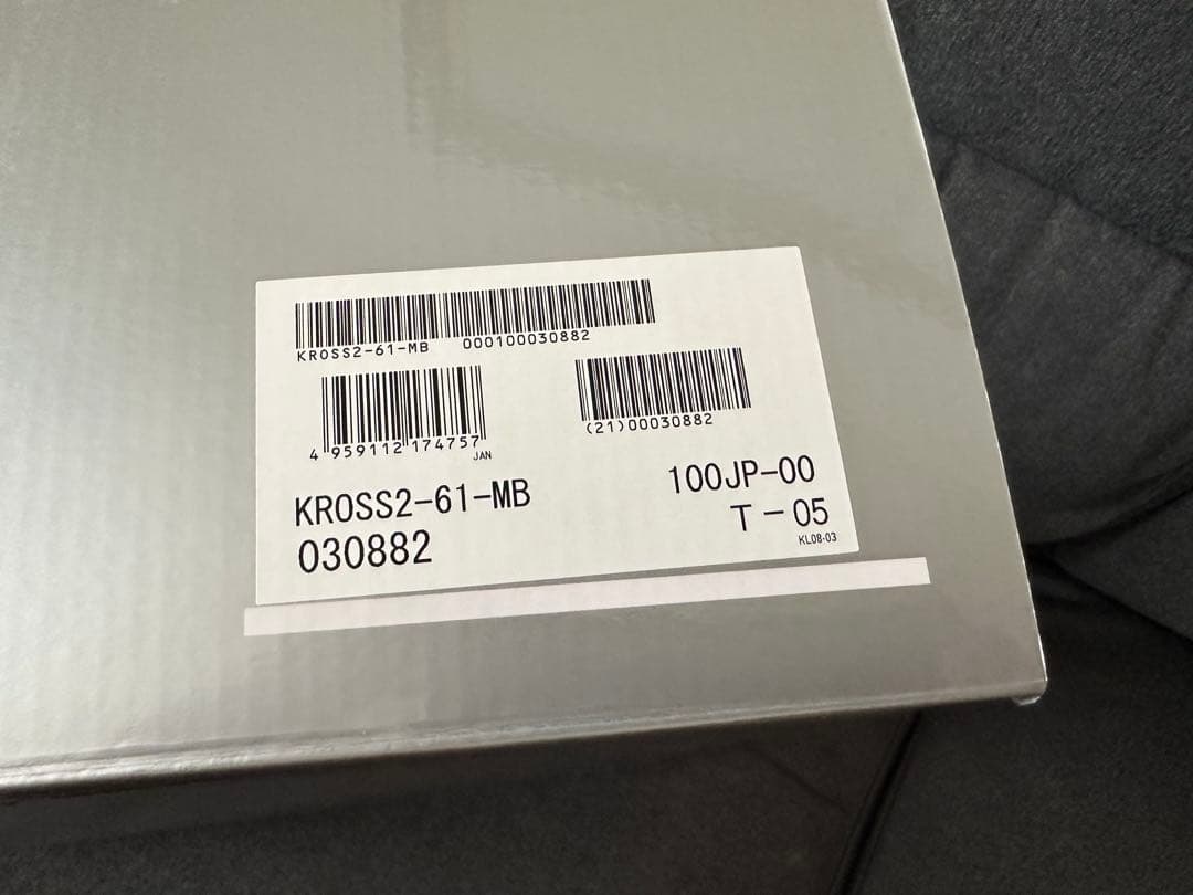 新品同様 KORG KROSS2-61-MB