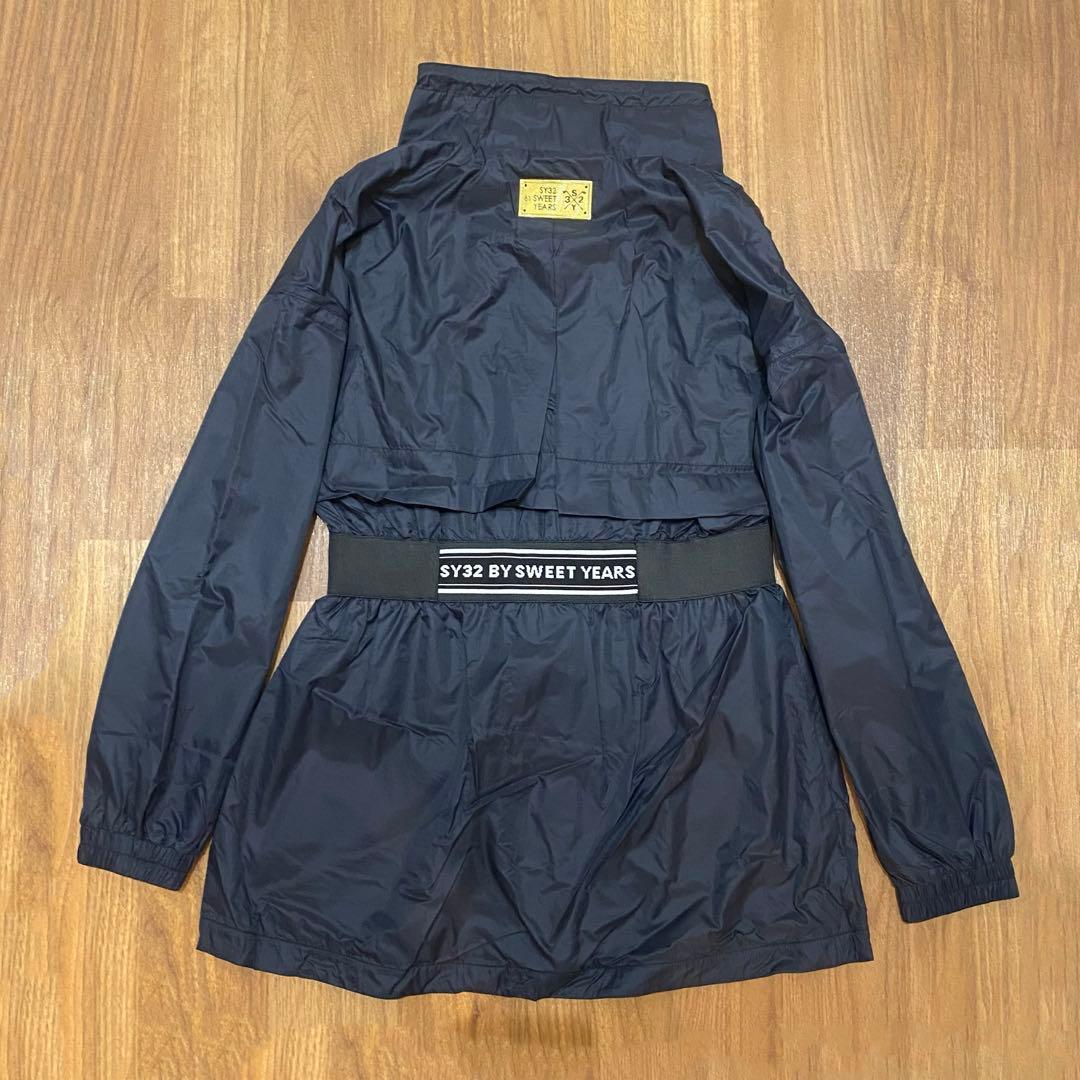 【SY32 SWEET YEARS】レディース ウィンドブレーカー S ブラック