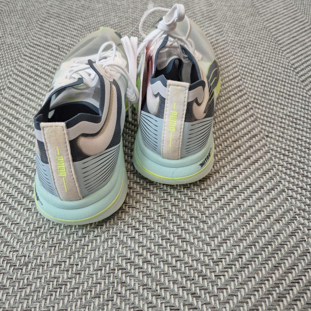 Puma Nitro ランニングシューズ グレー/ホワイト/イエロー