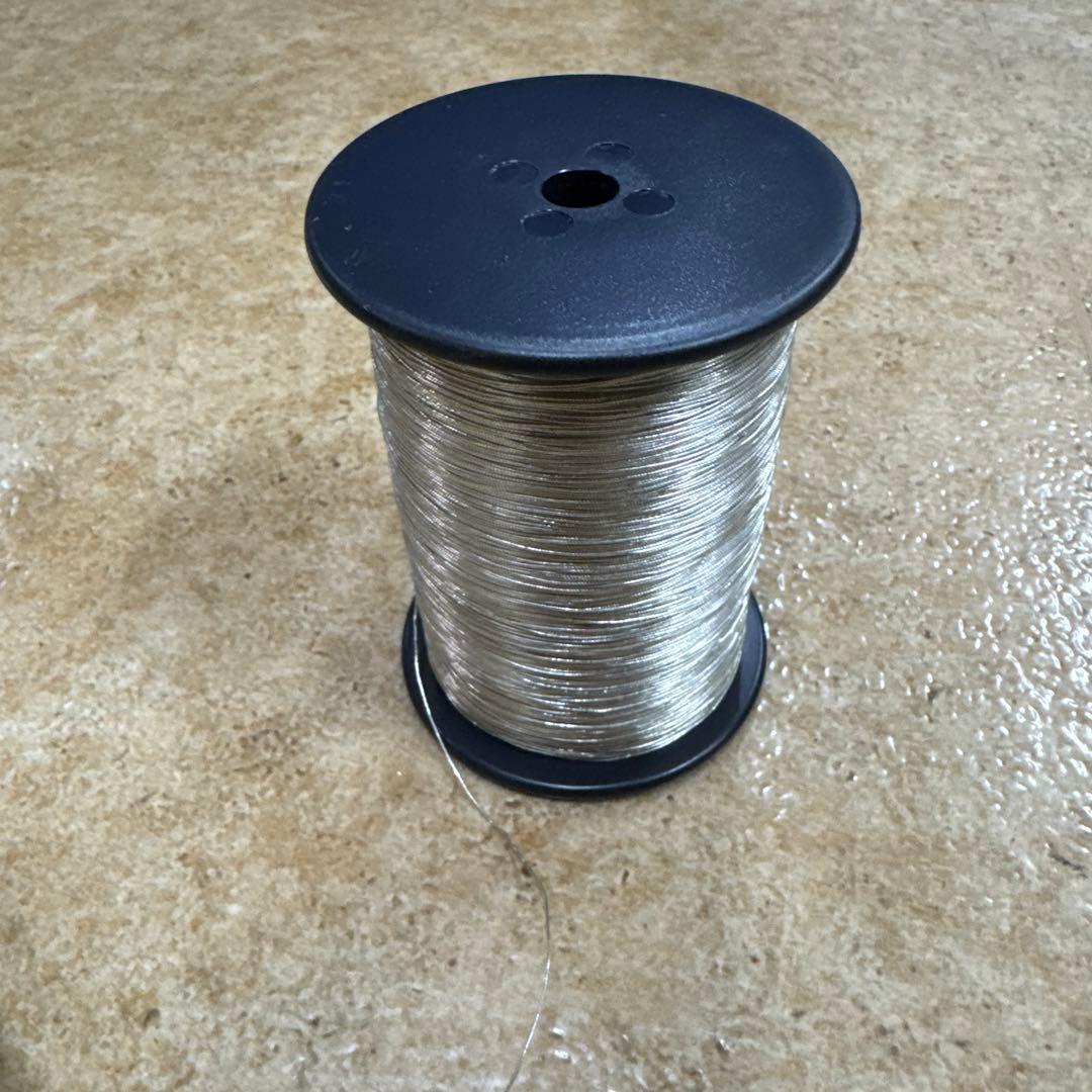 弦楽器弓用 #銀巻線 #Ag925 約130m 業務用スプール 修理・製作向け