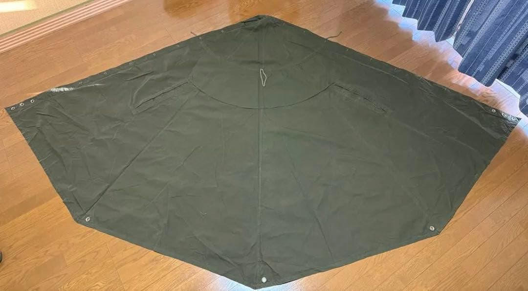 軍幕 ポーランド軍 ポンチョテント サイズ3（2枚セット）