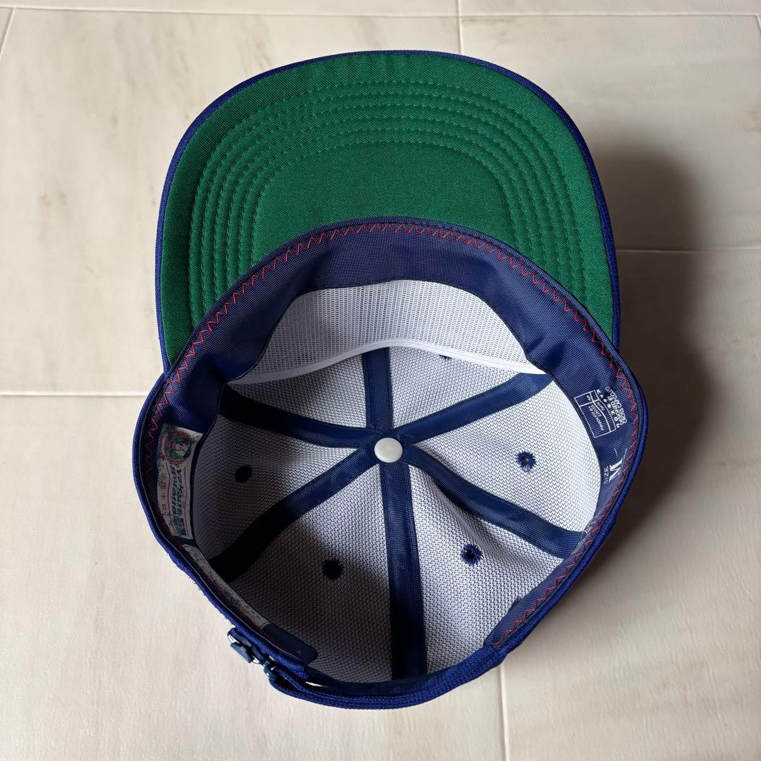 東京ヤクルトスワローズ ベースボールキャップ ツバ裏グリーン 80s 90s