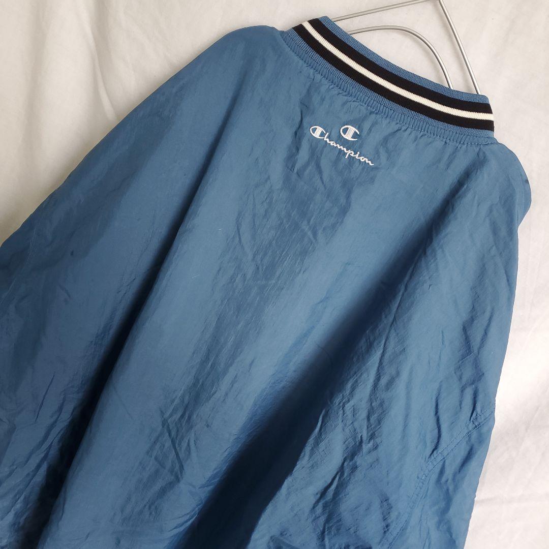 チャンピオン　ウルブズ ナイロン プルオーバージャケット　ビッグロゴ　　NBA