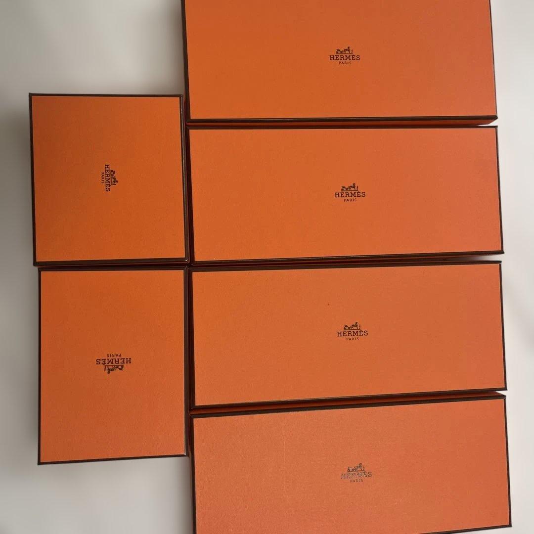 即購入可！本日のみ★HERMES オレンジボックス　エルメス　箱のみ 18点