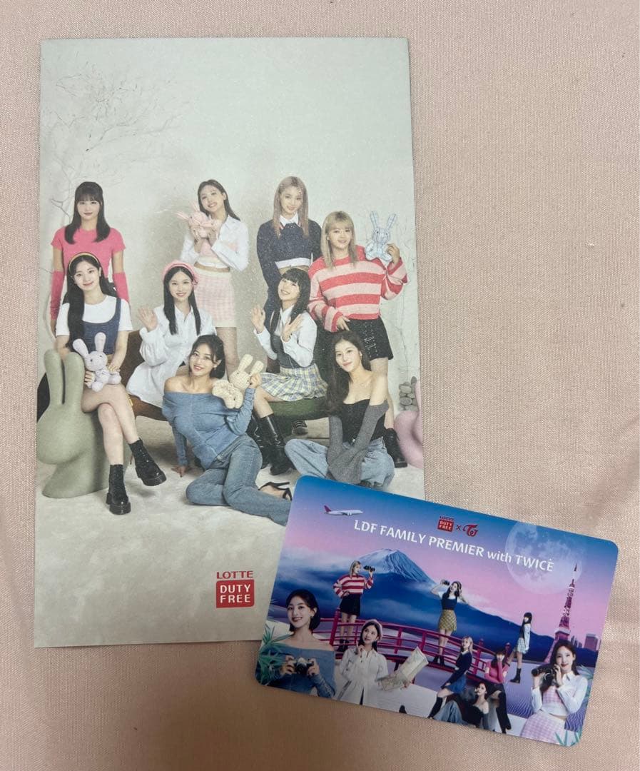 最終値下げ　TWICE ロッテ　ファンミ　ポスター　トレカ　セット