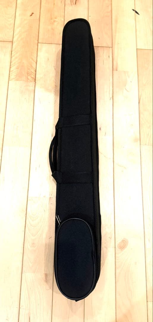 コントラバス，フランス式弓，ブラジル専用木製，フランス、ドイツ両用ケース付き。