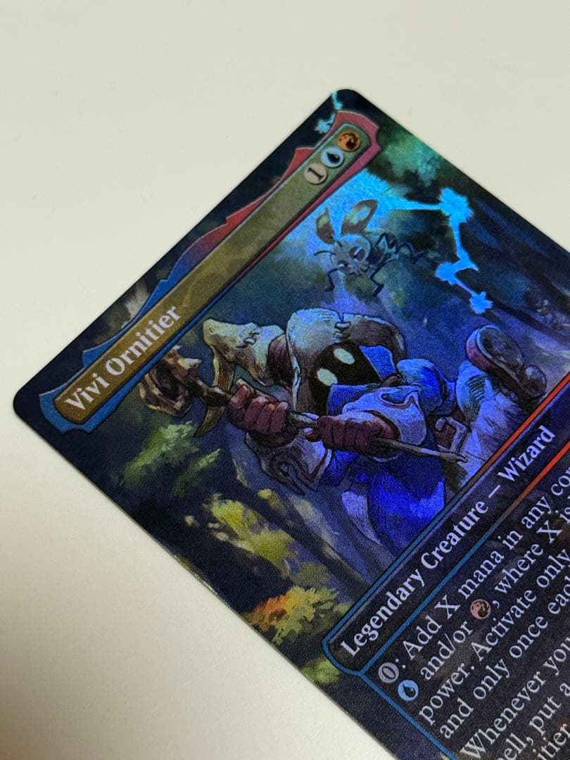 迷える黒魔道士、ビビ　英語　ボーダーレス　FOIL