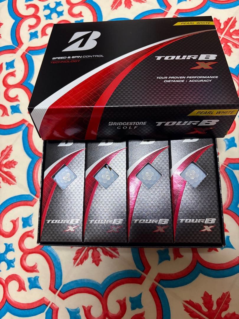 ブリヂストン TOUR B X ゴルフボール　2ダース