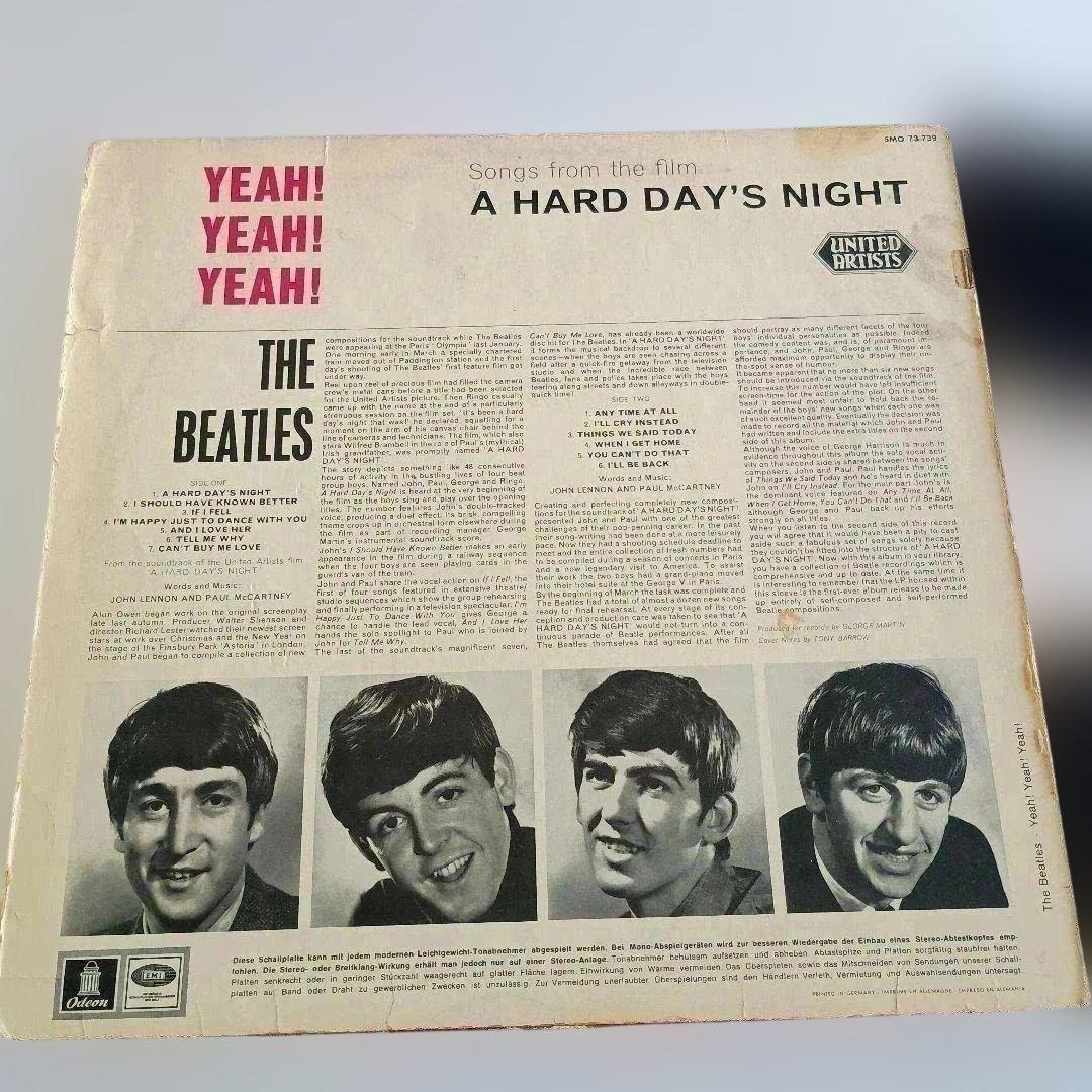 希少 Beatles A Hard Day's Night 独盤 ビートルズ