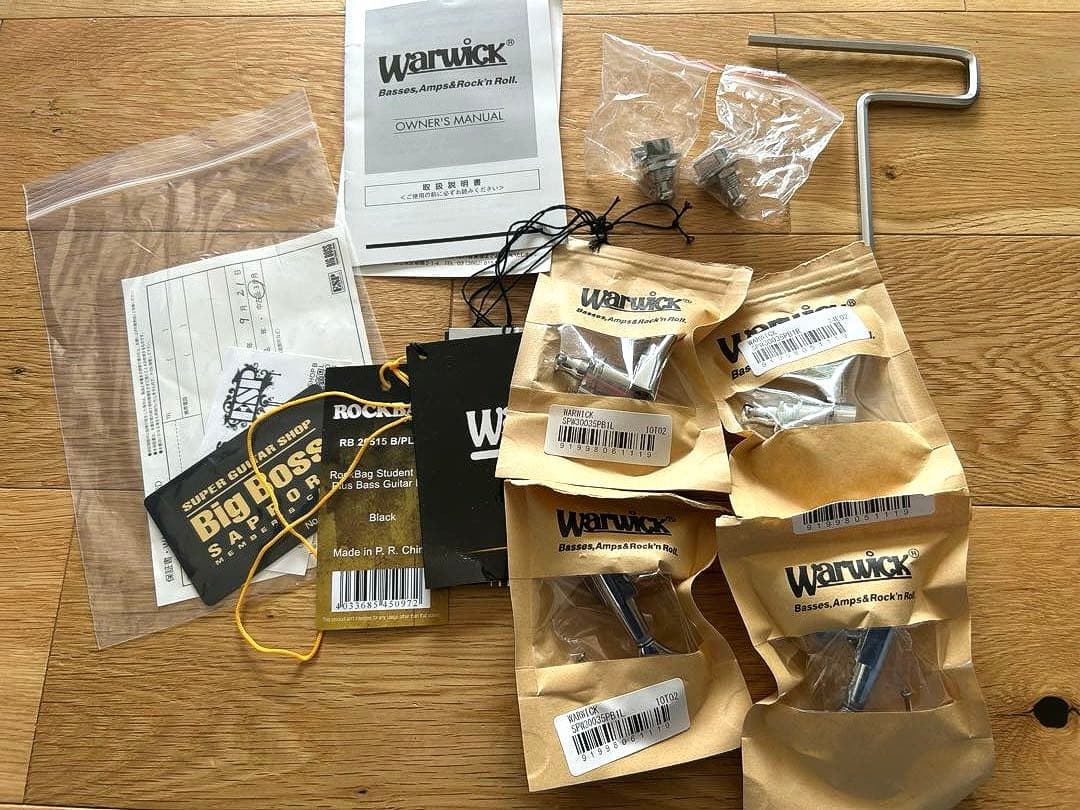 【値下げ】Warwic Streamer Standard4stロックベース