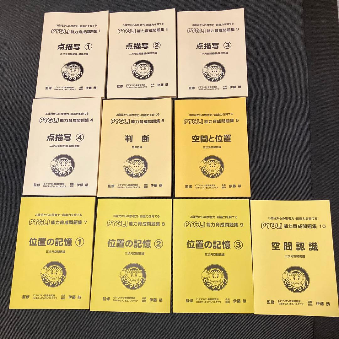 ピグマリオン ピグリ PYGLI 40冊 極美品 書き込みなし 破れなし 浜学園