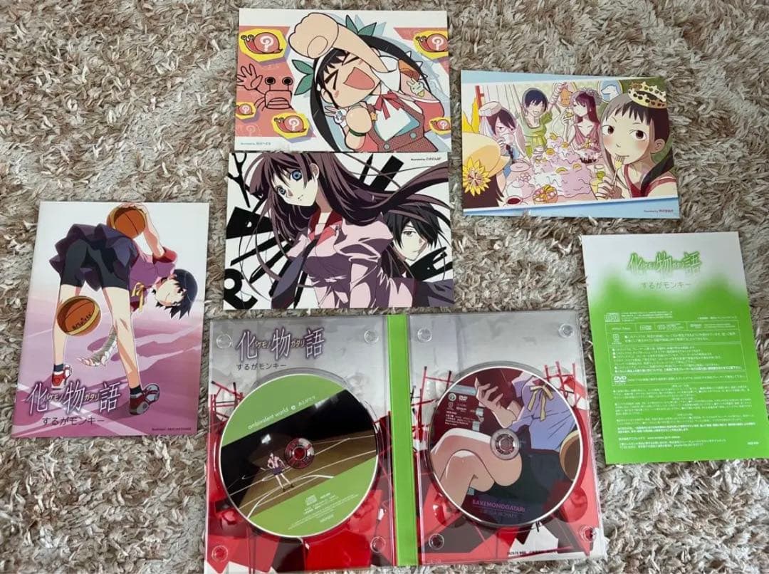 【限定品、レア】化物語　バケモノガタリ　完全生産限定盤　DVDセット