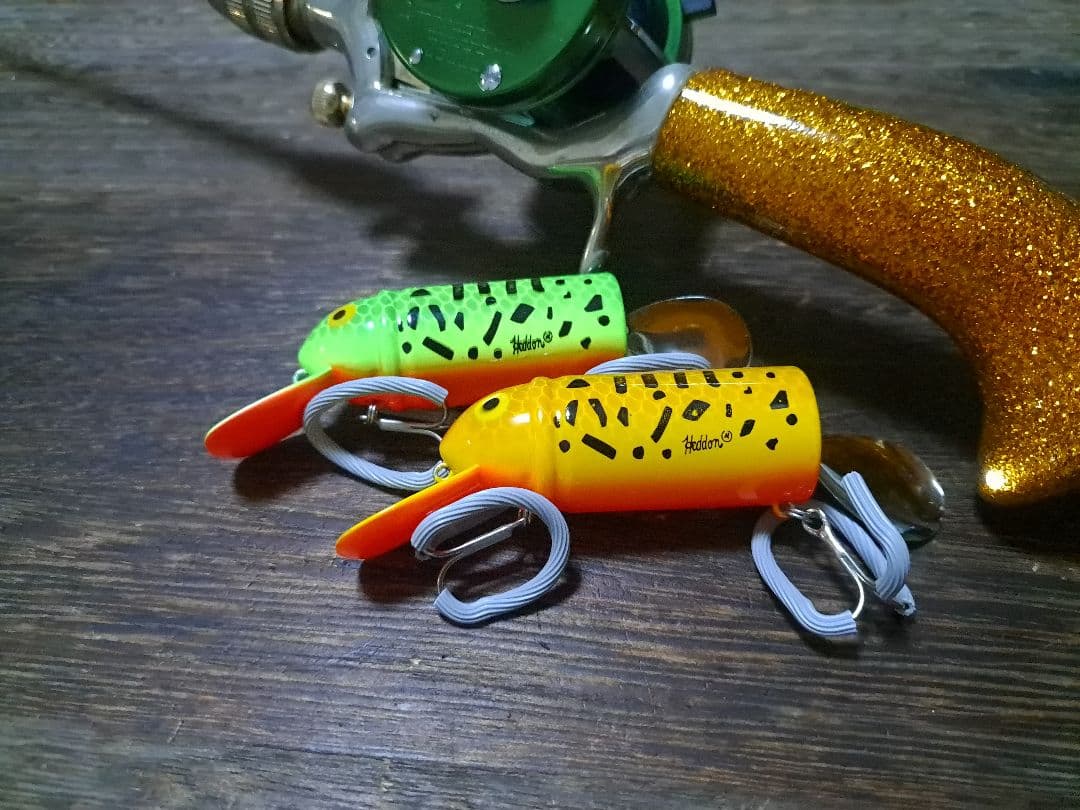 ヘドン　ビッグバド　GR & BRS　2個セット