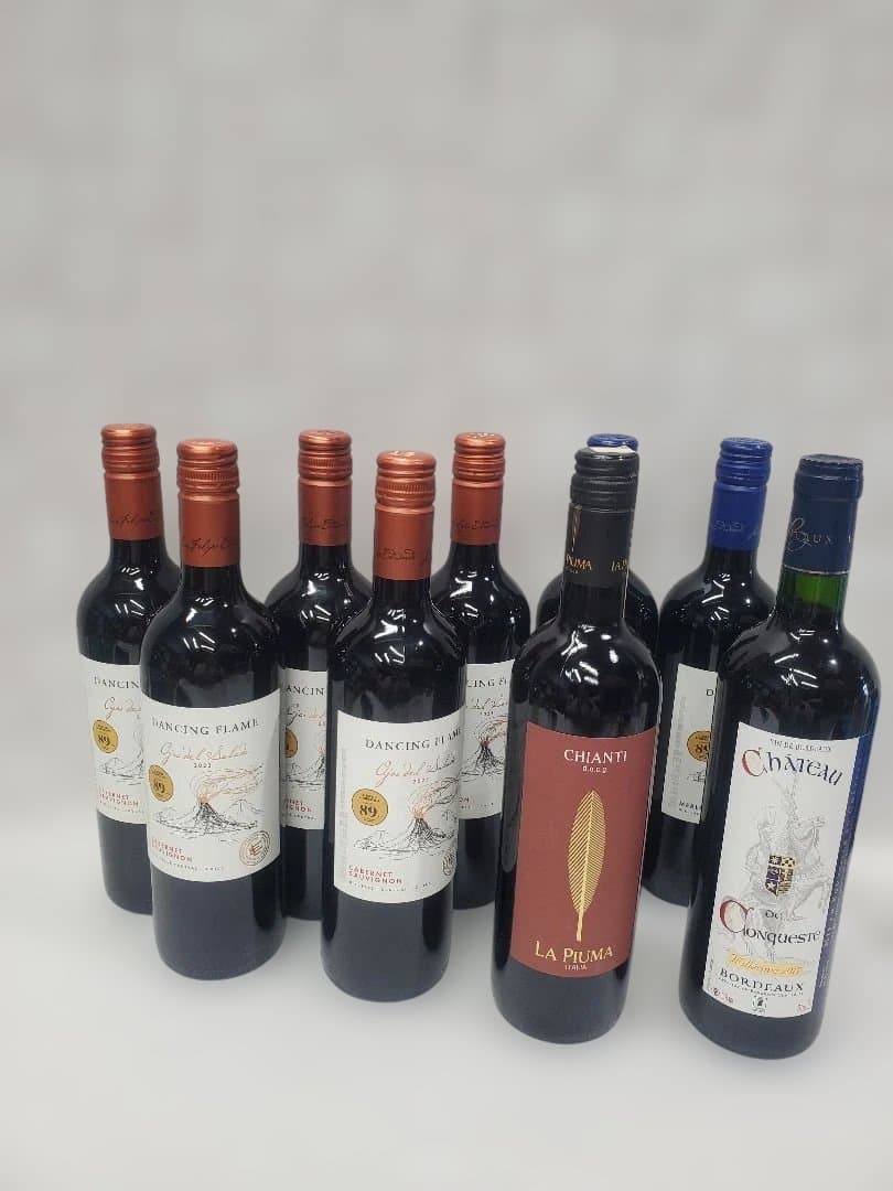 赤ワインセット 9本 ボルドー イタリア
