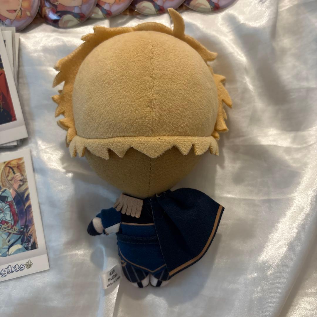 鳴上嵐　缶バッチ　パシャこれ　箔押し　ぬいぐるみ　リングライト