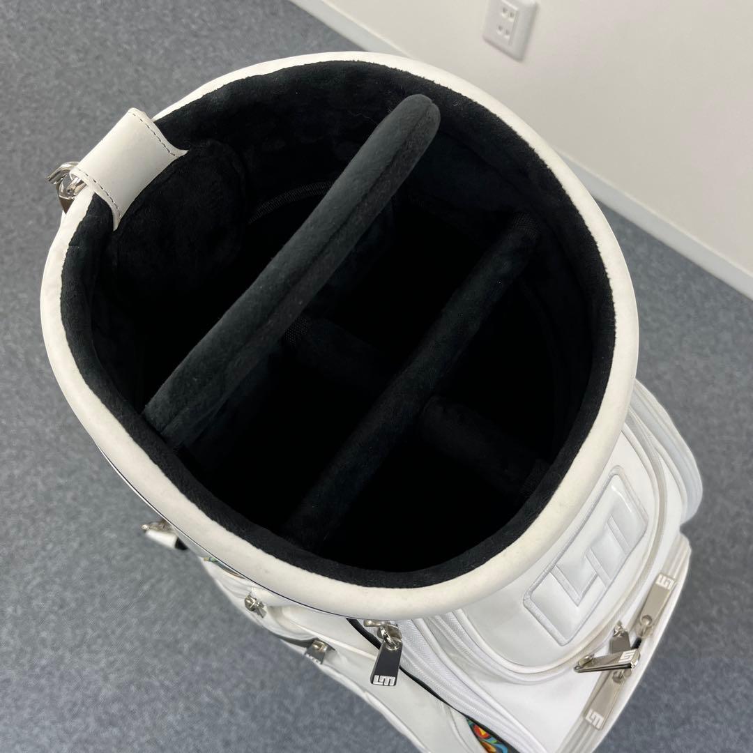 ラウドマウス キャディバッグ シャガデリックホワイト