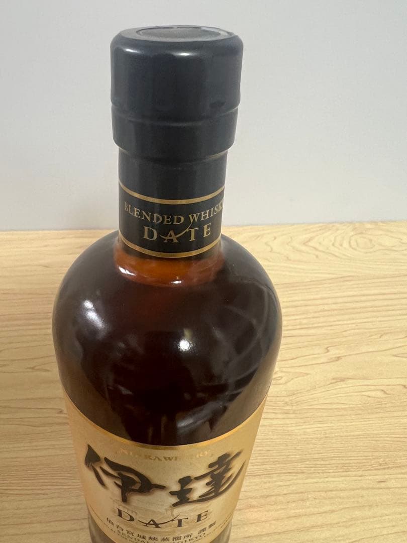 伊達　旧ラベル　ニッカウイスキー　未開封　箱付　仙台宮城峡蒸溜所製