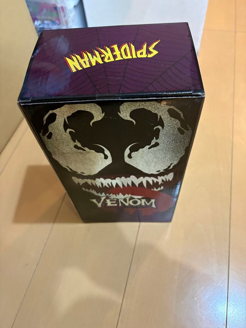 マーベルHappyくじ スパイダーマンベアブリックラストワン賞400%ヴェノム