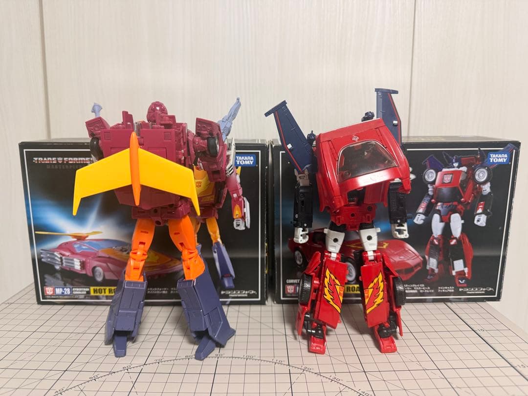 MP-26 ロードレイジ　MP-28 サイバトロン騎士　ホットロディマス