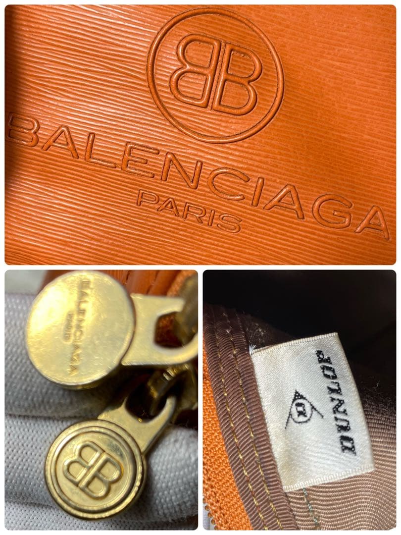 バレンシアガ ボストンバッグ ヴィンテージ ロゴ ボストンバッグ DUNLOP