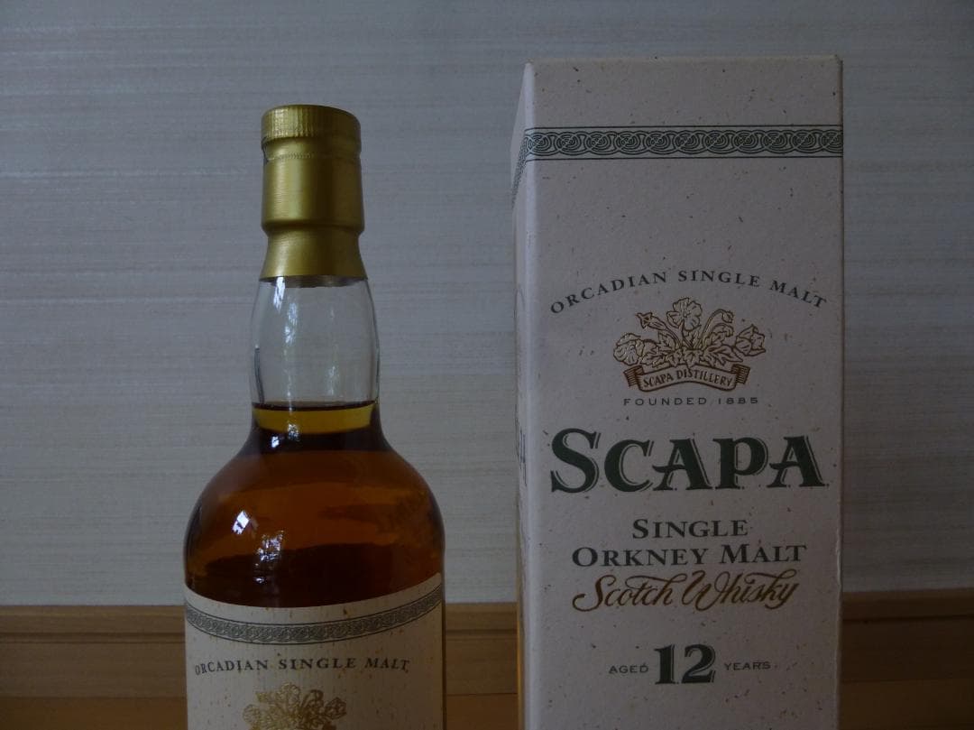 レア物 正規品 スキャパ12y 旧ボトル