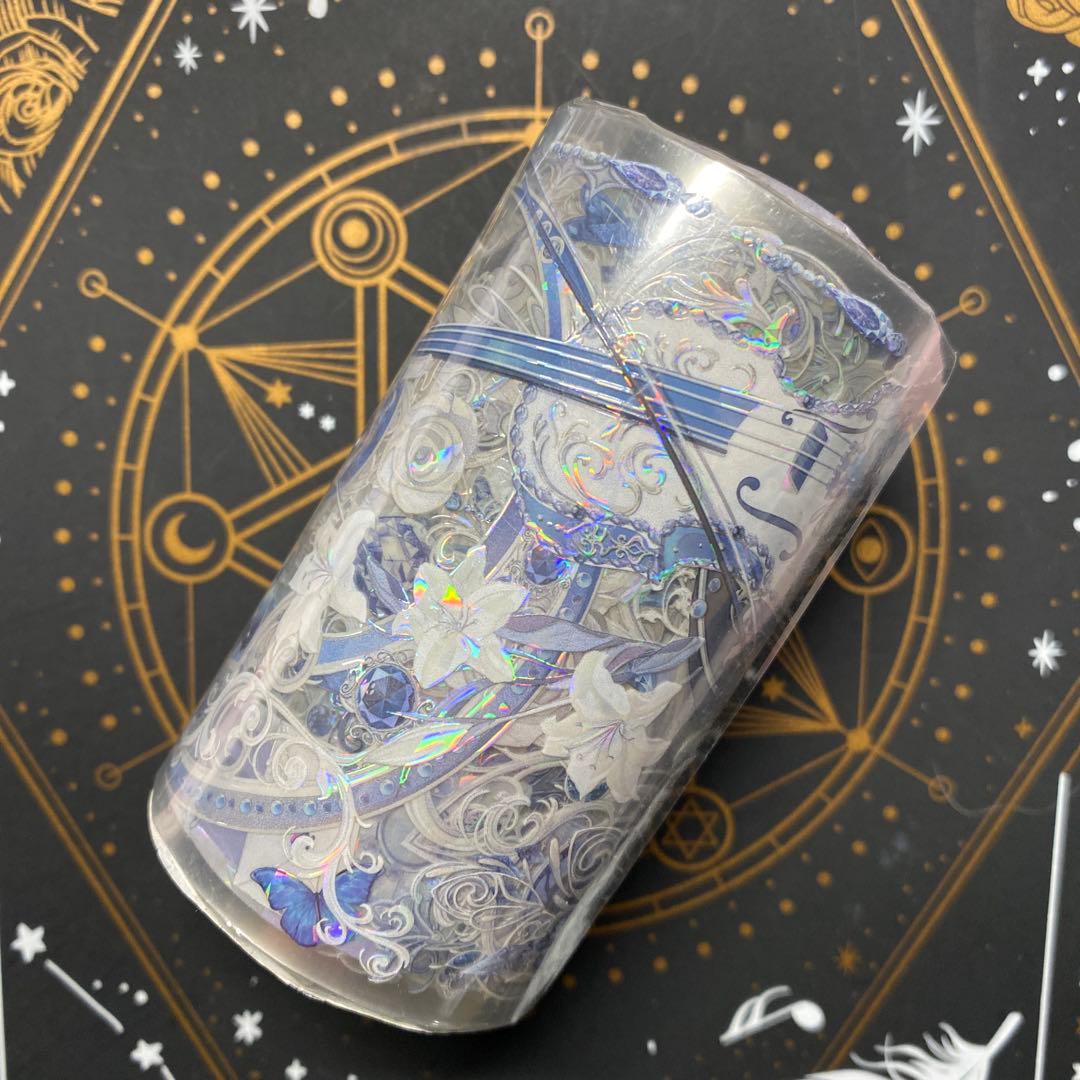 【Q】海外　10m巻　貝殻光マスキングテープ　動物系/装飾系/お花系/古風系