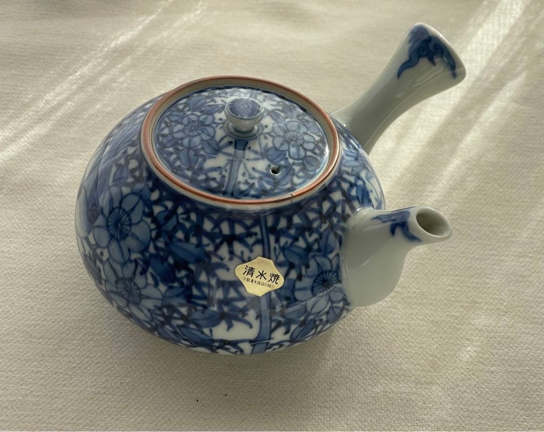 【新品・未使用】清水焼　急須、湯呑み、茶器 #茶器揃い、お茶、日本茶、緑茶