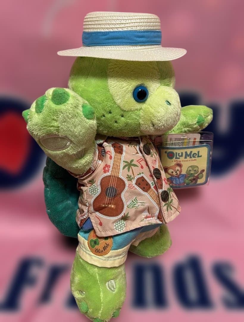 超童顔 TDS オルメル Sサイズ ぬいぐるみ ポーズも取れて自立可能 コス付き