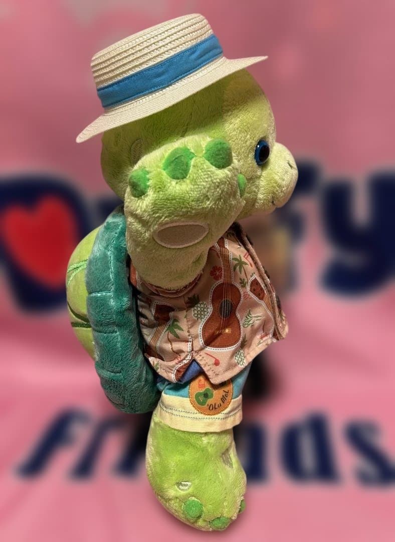 超童顔 TDS オルメル Sサイズ ぬいぐるみ ポーズも取れて自立可能 コス付き