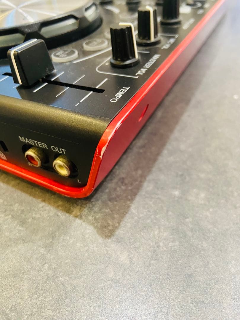 Pioneer DDJ-WEGO DJコントローラー パイオニア　レッド