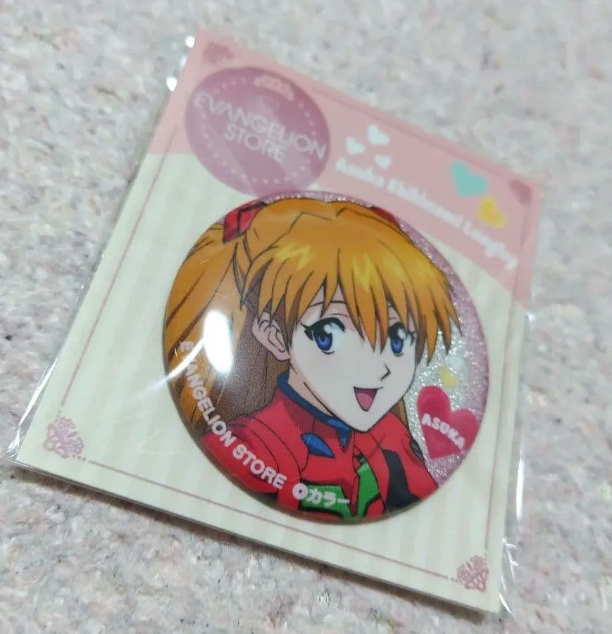EVANGELION STORE アスカ 缶バッジ 24個セット