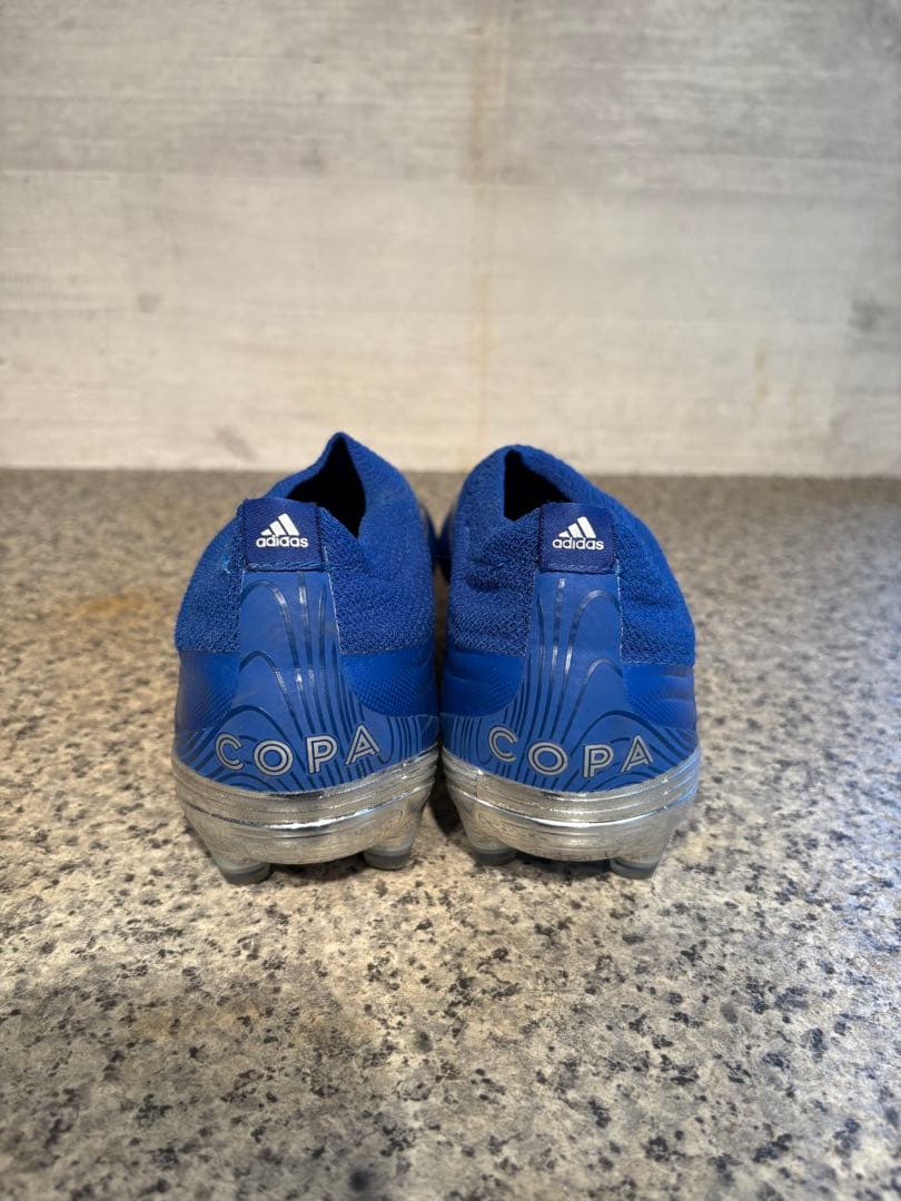 adidas コパ COPA 紐無し サッカーシューズ 青