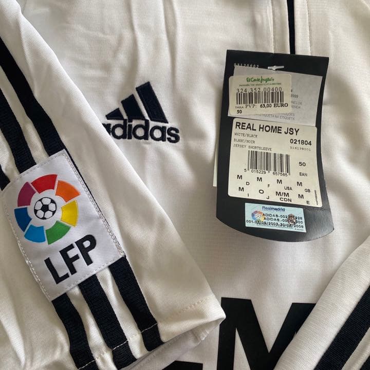 ベッカム　レアル・マドリード　ユニフォーム