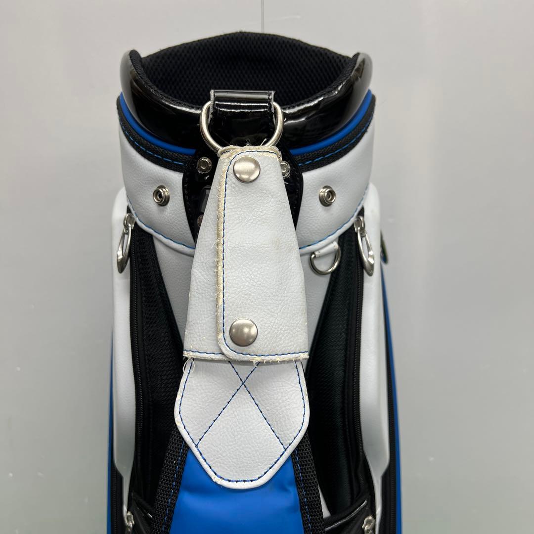 テーラーメイド　Taylormade キャディバック　9インチ　ブルー　中古