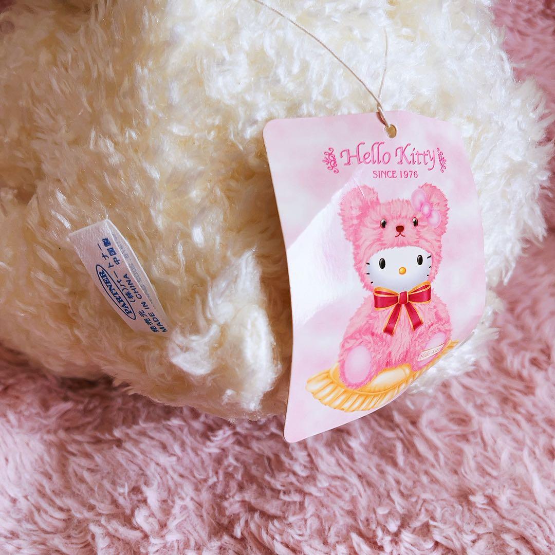希少レア　ハローキティ　テディベア　変身　M 2002年製 サンリオ　平成レトロ