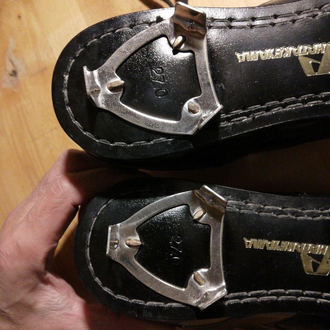 新品　HATAKEYAMA ハタケヤマ 革底 野球スパイク　27cm