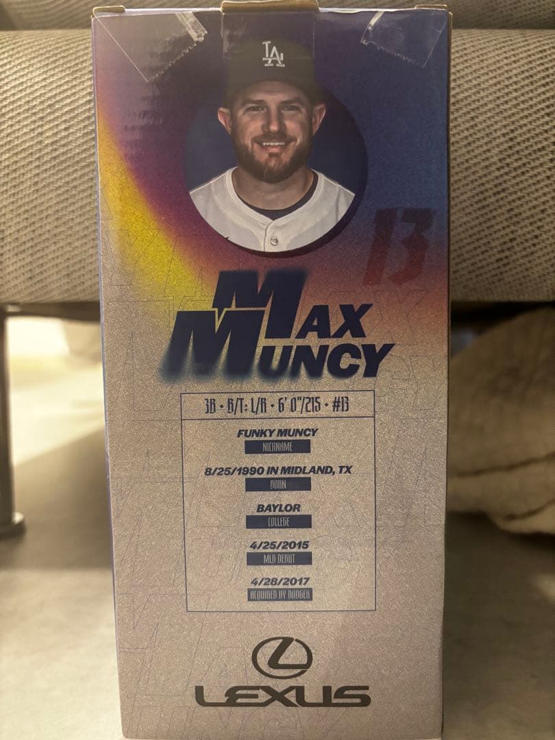 Max Muncy ボブルヘッド フィギュア 13